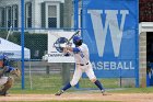Baseball vs CGA  Wheaton College Baseball vs Coast Guard Academy during game two of the NEWMAC semi-finals playoffs. - (Photo by Keith Nordstrom) : Wheaton, baseball, NEWMAC